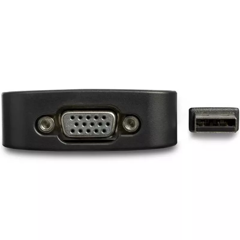 Adaptador USB 2.0 para VGA StarTech.com, conversor USB para monitor VGA para Windows, 1080p (sem suporte para macOS/ChromeOS/Linux) - TAA