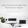 Adaptador USB 2.0 para VGA StarTech.com, conversor USB para monitor VGA para Windows, 1080p (sem suporte para macOS/ChromeOS/Linux) - TAA