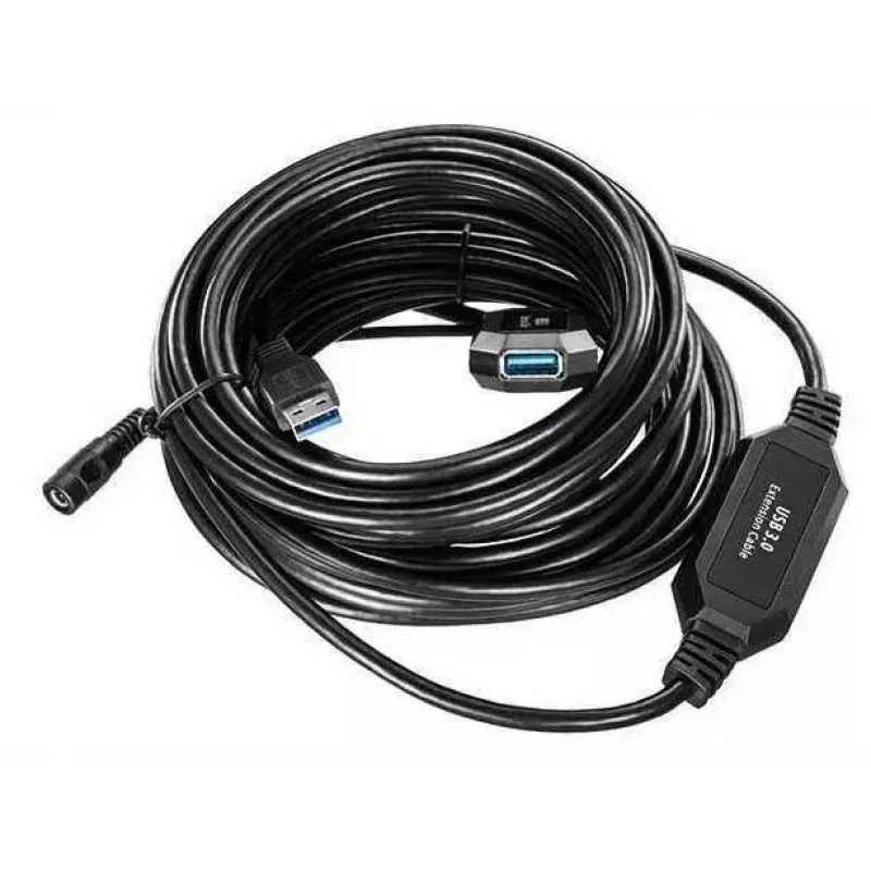 Cabo USB Microconnect USB3.0AAF10A USB 3.2 Gen 1 (3.1 Gen 1) 10 m USB A preto