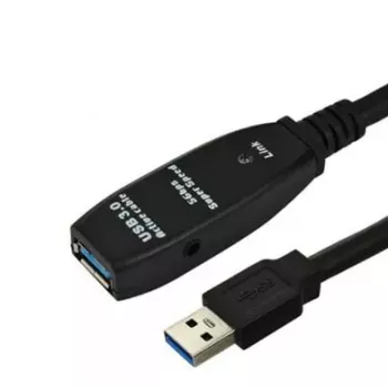 Cabo USB Microconnect USB3.0AAF10A USB 3.2 Gen 1 (3.1 Gen 1) 10 m USB A preto