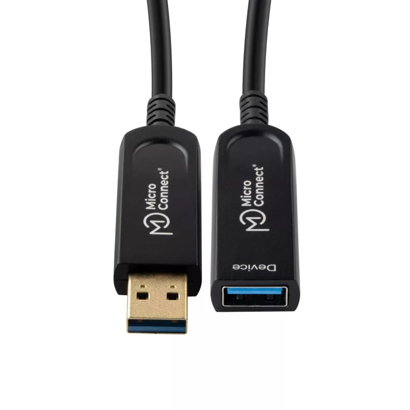 Cabo USB Microconnect USB3.0AAF20AOP USB 3.2 Gen 1 (3.1 Gen 1) 20 m USB A preto