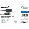 Cabo USB Microconnect USB3.0AAF20AOP USB 3.2 Gen 1 (3.1 Gen 1) 20 m USB A preto