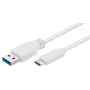 Cabo USB Microconnect USB3.1CA02W USB 3.2 Gen 1 (3.1 Gen 1) 0,2 m USB-C USB-A branco