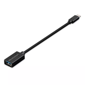 Cabo USB Microconnect USB3.1CAF02BH USB 3.2 Gen 1 (3.1 Gen 1) 0,2 m USB C USB A preto