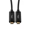 Microconnect USB3.1CC20OP Cabo USB USB 3.2 Gen 2 (3.1 Gen 2) 20 m USB C preto