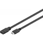 Microconnect USB3.1CC2EX Cabo USB USB 3.2 Gen 1 (3.1 Gen 1) 2 m USB C preto