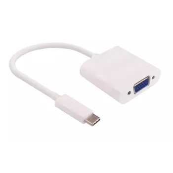 Microconnect USB3.1CVGAW Adaptador gráfico USB branco