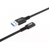 Cabo USB Microconnect USB3.2AC15 1,5 m USB-C USB-A 10 Gbit/s preto