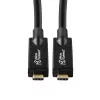 Cabo USB Microconnect USB3.2CC12OP USB 3.2 Gen 2 (3.1 Gen 2) 12,5 m USB-C preto