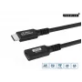 Cabo USB Microconnect USB3.2CC1EX USB4 Gen 2x2 1 m USB-C preto