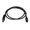 Cabo StarTech.com 1 m USB-B para USB-C, USB 10 Gbit/s, cabo de dados, USB 3.2 Gen 2, cabo de transferência de dados USB-C