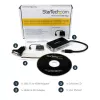 Adaptador StarTech.com USB 3.0 para HDMI com 1x USB, conversor USB para monitor HDMI para Windows (sem suporte para macOS/ChromeOS/Linux) - TAA