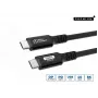 Cabo USB MicroConnect USB4CC15-240W 1,5 m USB-C 40 Gbit/s preto