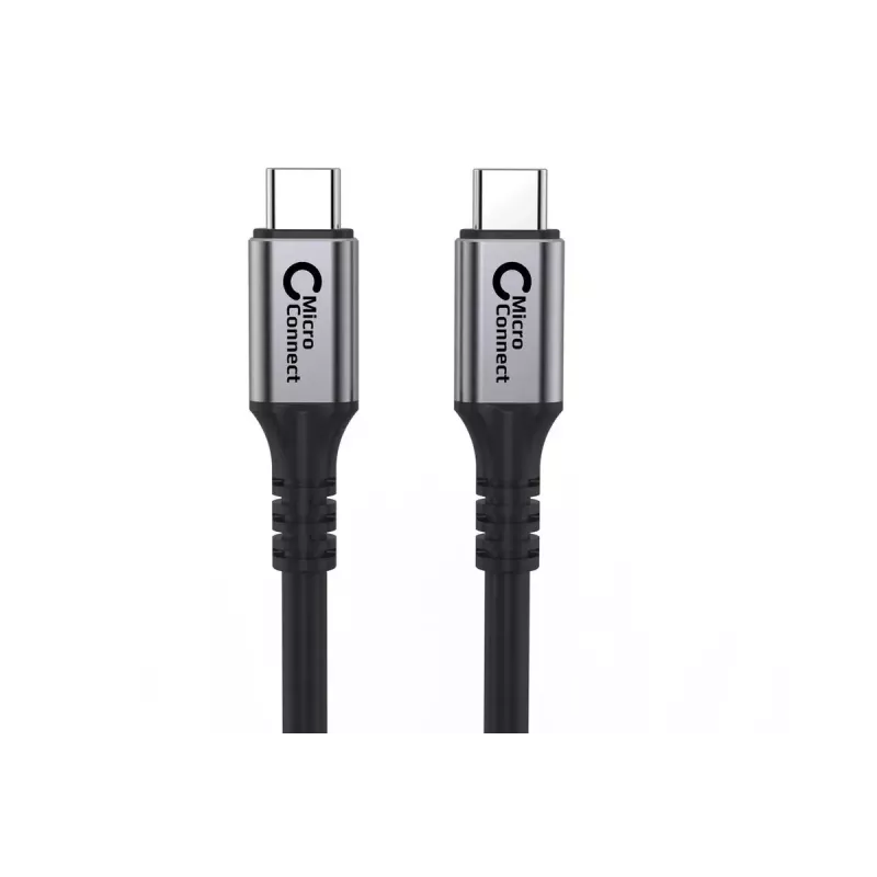 Cabo USB Microconnect USB4CC2 2 m USB4 Gen 3x2 40 Gbit/s preto