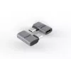 MicroConnect Premium USB4 USB-C adaptador angular, 40 Gbps, 240 W (USB4-CCFA-240W)