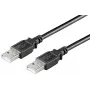 Cabo USB Microconnect USBAA2B USB 2.0 1,8 m USB A preto