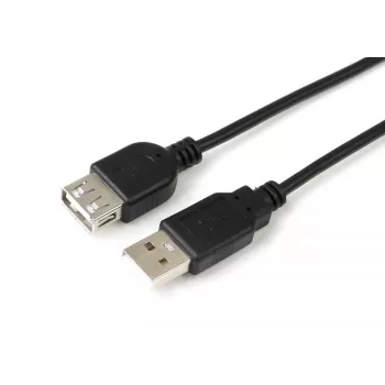 Cabo USB Microconnect USBAAF03B USB 2.0 0,3 m USB A preto