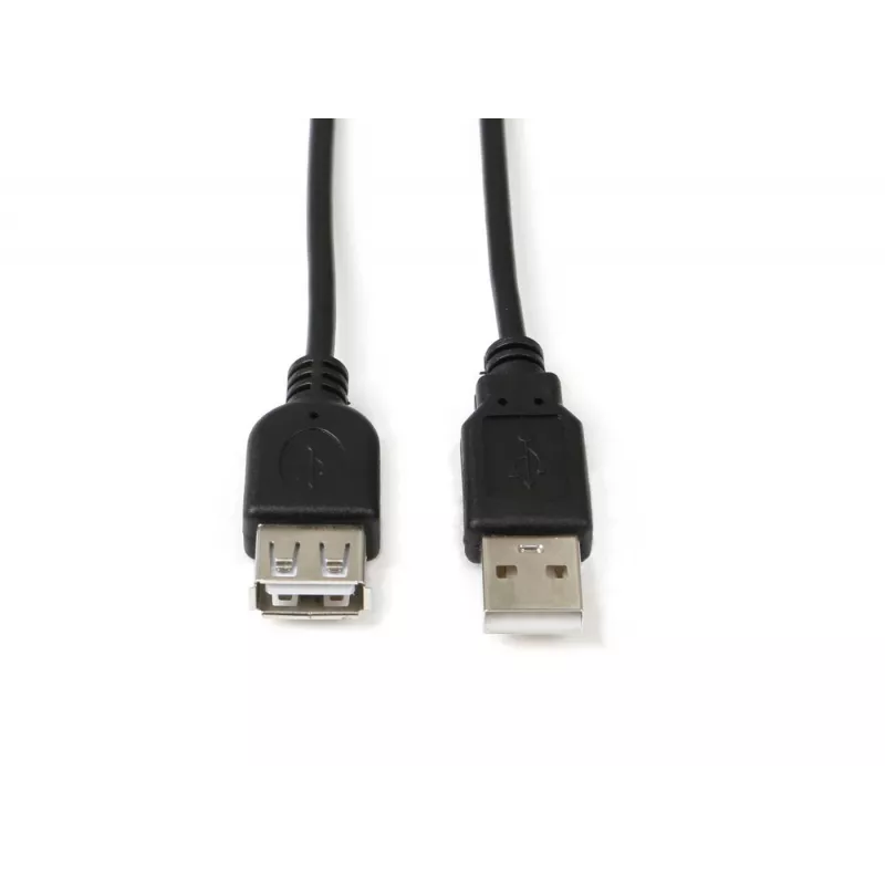 Cabo USB Microconnect USBAAF03B USB 2.0 0,3 m USB A preto