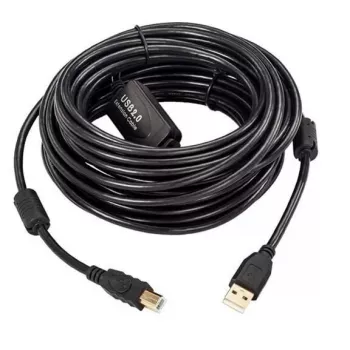 Cabo USB Microconnect USBAB5B-ACTIVE USB 2.0 5 m USB A USB B preto