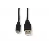 Cabo USB Microconnect USBAMB505 USB 2.0 0,5 m USB A Mini-USB B preto