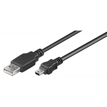 Cabo USB Microconnect USBAMB52 USB 2.0 1,8 m USB A Mini-USB B preto