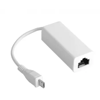 Placa de rede Microconnect USBMICROETHB Ethernet 100 Mbit/s
