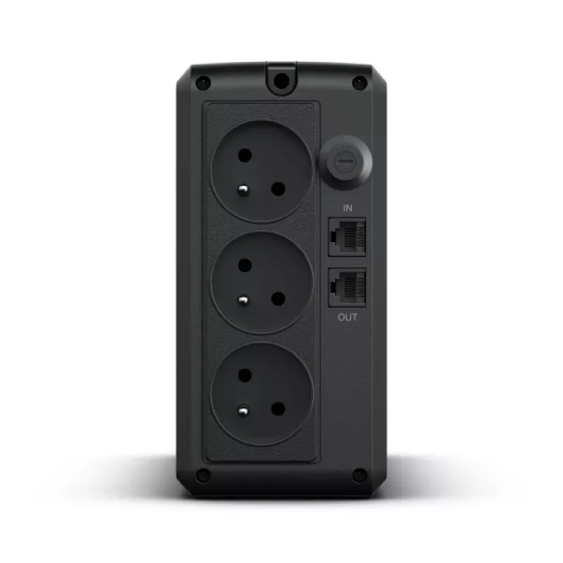 Fonte de alimentação ininterrupta (UPS) CyberPower UT650EG-FR Line-Interactive 0,65 kVA 360 W 3 saídas AC