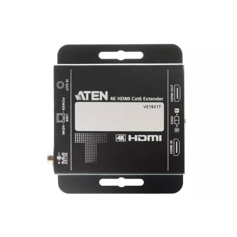 Extensor AV ATEN VE1821-AT-G transmissor e recetor AV preto