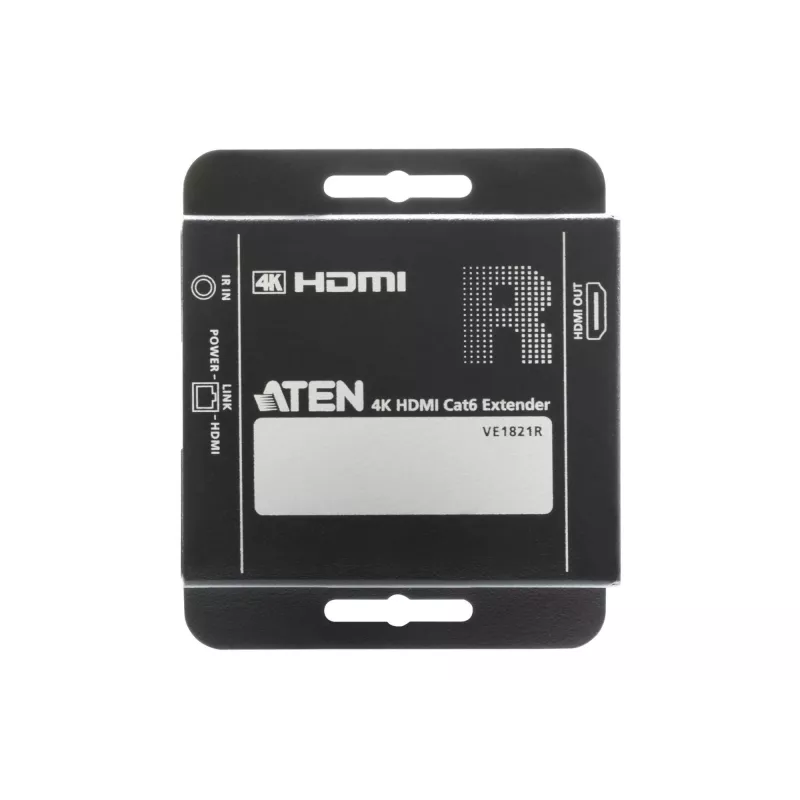 Extensor AV ATEN VE1821-AT-G transmissor e recetor AV preto