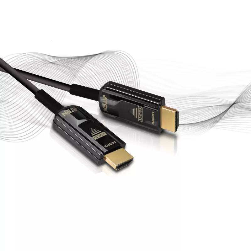 Cabo ótico ativo ATEN 10M True 4K HDMI 2.0 (True 4K@10m)