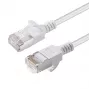 Cabo de rede Microconnect V-FTP6A02W fino branco 2 m Cat6a U/FTP (STP)