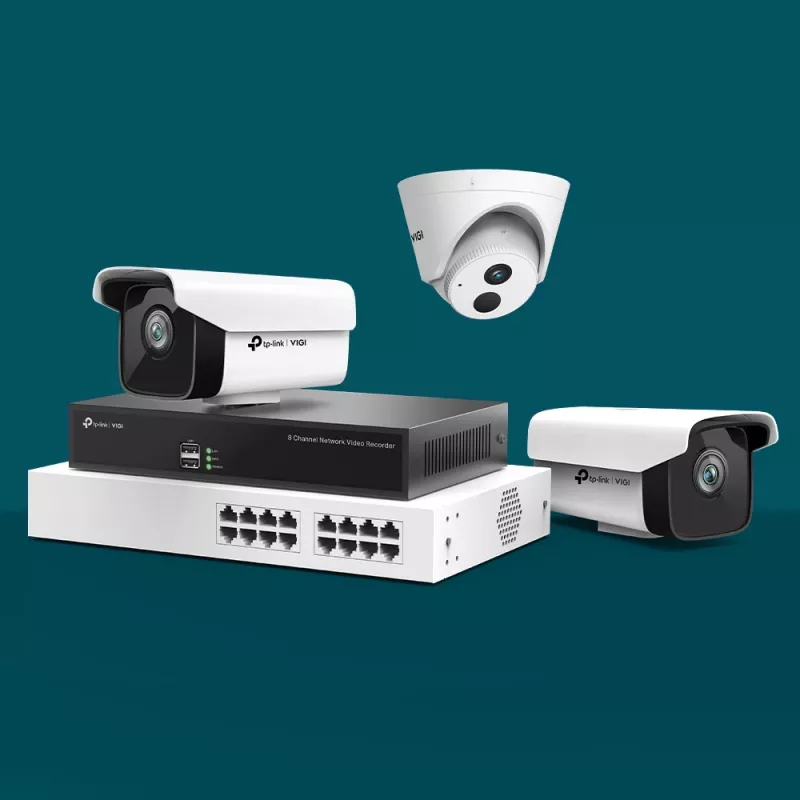 Câmara de segurança IP TP-Link VIGI 3MP câmara de rede turret