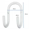Vivolink VLCBLHOOK organizador de cabos suporte de parede para cabos branco 1 unid.