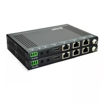 Vivolink VLHDMIEXT422 extensor AV transmissor e recetor AV preto