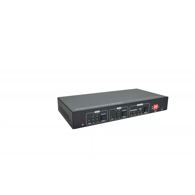 Vivolink VLHDMIMAT4X2RS comutador matriz comutador matriz com escalonamento 7,5 W