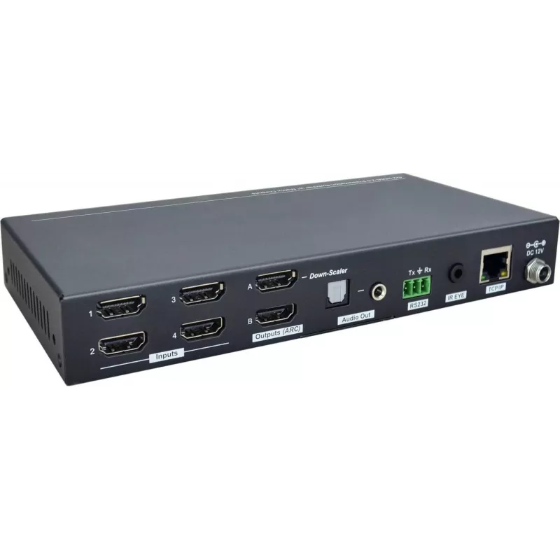 Vivolink VLHDMIMAT4X2RS comutador matriz comutador matriz com escalonamento 7,5 W
