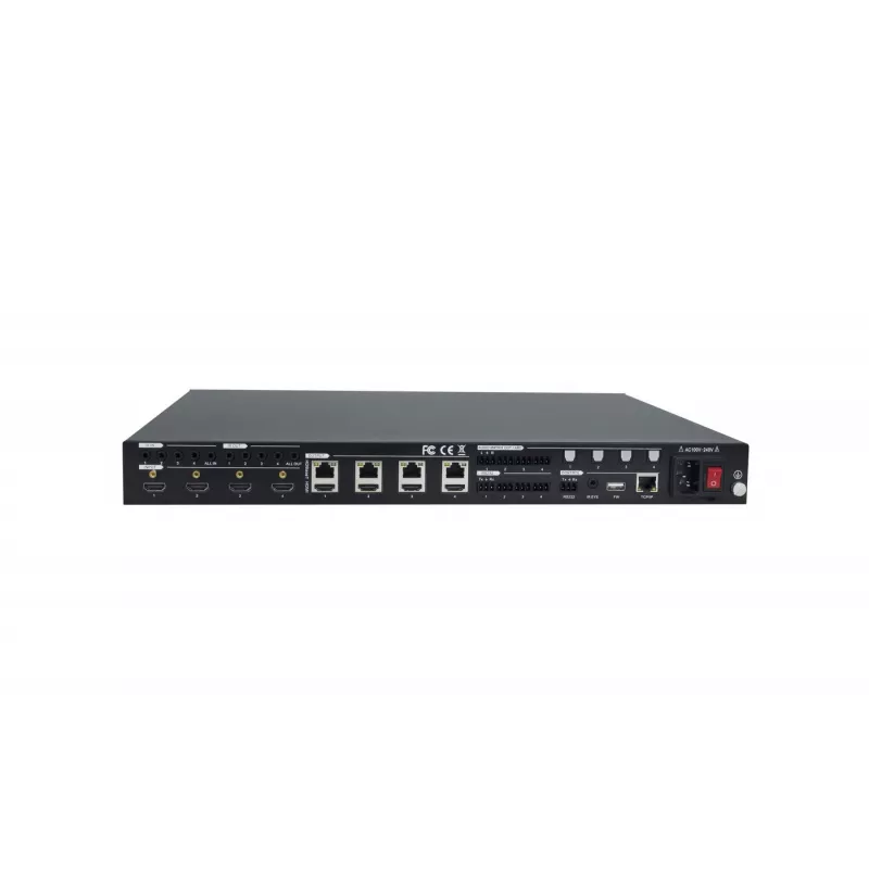 Vivolink VLHDMIMAT4X444 comutador matriz comutador matriz AV ecrã incorporado 65 W