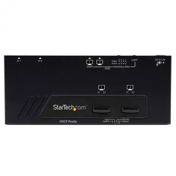 Comutador matriz HDMI 2X2 StarTech.com com comutação automática e prioritária – 1080p