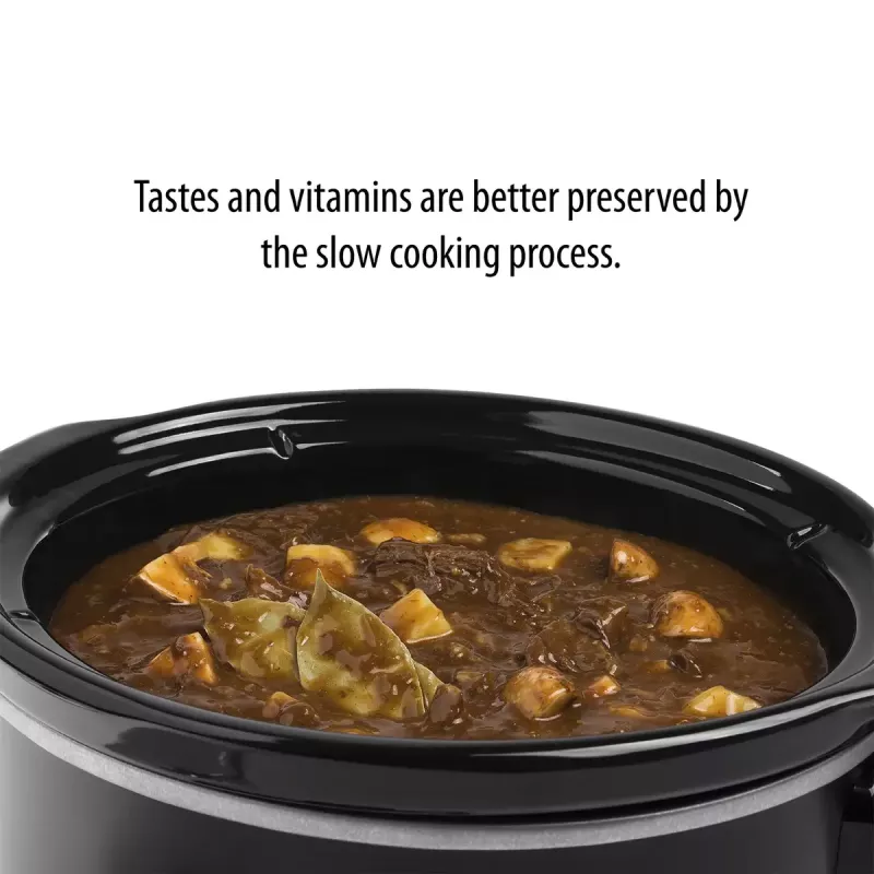 Panela de cozedura lenta Tristar VS-3915 3,5L preta botão rotativo 180W