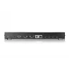 ATEN VS482 comutador HDMI Dual View de 4 portas, 4x entrada HDMI / 2x saída HDMI, 3D, ARC, RS-232, montável em rack, até 1920 x 1200, metal, preto