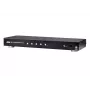 Comutador HDMI True 4K de 4 portas com duplo ATEN, HDMI, metal, preto, 60 Hz, 3 m, 3840 x 2160, 4096 x 2160