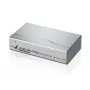 Splitter de vídeo VGA de 4 portas ATEN (350 MHz), VGA, 4x VGA, 1920 x 1440 píxeis, prateado, metal, 30 m