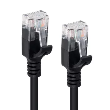 Microconnect V-UTP60015S-schlank cabo de rede preto 0,15 m Cat6 U/UTP (UTP)