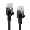 Microconnect V-UTP60025S-schlank cabo de rede preto 0,25 m Cat6 U/UTP (UTP)