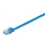 Microconnect V-UTP601B-FLAT cabo de rede azul 1 m Cat6 U/UTP (UTP)