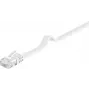 Microconnect V-UTP601W-FLAT cabo de rede branco 1 m Cat6 U/UTP (UTP)