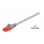 Microconnect V-UTP615VP Cabo de rede patch Cat6 U/UTP, 15 m, cinzento, pack de 5