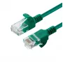 Microconnect V-UTP6A015G-schlank cabo de rede verde 1,5 m Cat6a U/UTP (UTP)
