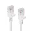 Microconnect V-UTP6A01W-schlank cabo de rede branco 1 m Cat6a U/UTP (UTP)