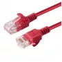 Microconnect V-UTP6A02R-schlank cabo de rede vermelho 2 m Cat6a U/UTP (UTP)